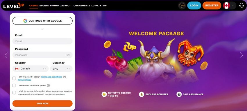 LevelUp Gambling Establishment Incentives and Payment Methods Evaluation: Invite Bundle, Deposits, and Withdrawals